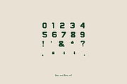 Batu and Bata : Block Vintage Font, a Font by Maybe This Color (Thumbnail 4 of 4)
