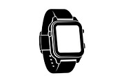 Minimal Smartwatch Time Icon Set, an Icon by musafir_fashion (Thumbnail 3 of 13)
