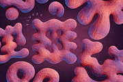 Pink Felt - Color Bitmap Font, a Symbol Font by Gleb Guralnyk (Thumbnail 2 of 5)