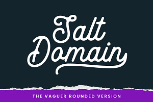 The Vaguer - Modern Monoline Font