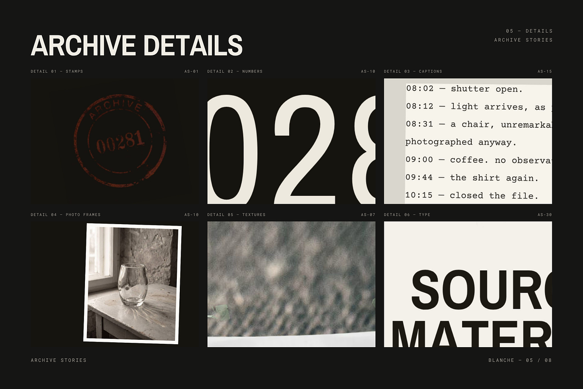 Archive Stories | 30 Canva Templates, a Social Media Template by BlancheStudio (Photo 5 of 9)
