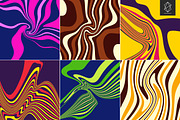 Psychedelic hypnotic backgrounds, a Pattern Graphic by Yury Velikanov (Thumbnail 2 of 4)