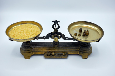 Old precision balance