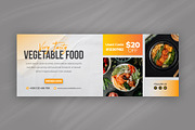 Food Vegetable Facebook Cover, a Social Media Template by Mk_Studio (Thumbnail 8 of 9)