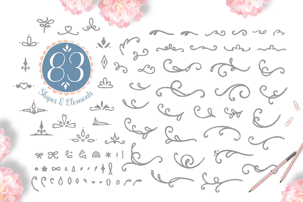 Pretty Little Things Decoration Set, a Decorative Illustration by Euonia Meraki (Photo 2 of 13)