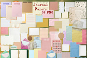 Retro Pastel Scrapbook Journal Kit, an Object Graphic by DreamoraArt (Thumbnail 2 of 13)