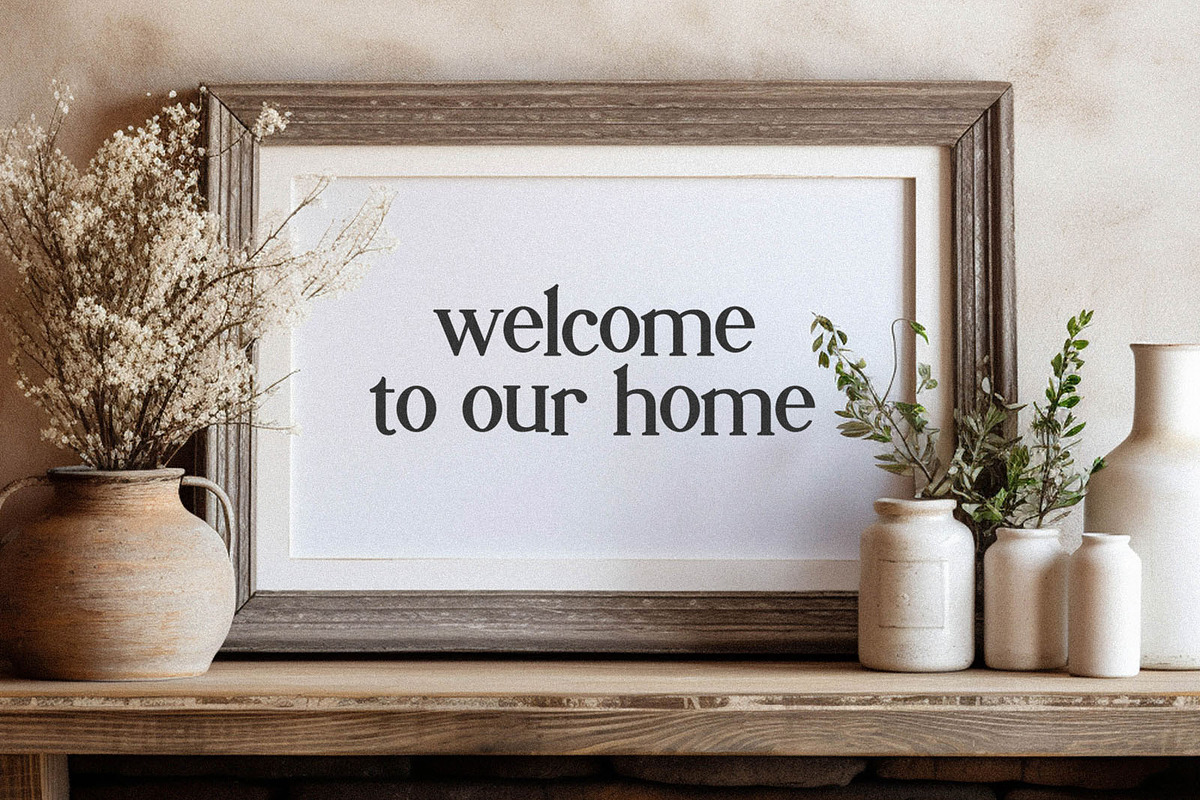 Lavender Haze - Cozy Farmhouse Font, a Serif Font by BarcelonaShop (Photo 9 of 12)