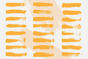 Grunge Brush Strokes Collection, a Brush Add-On by Warm Snow (Thumbnail 3 of 3)