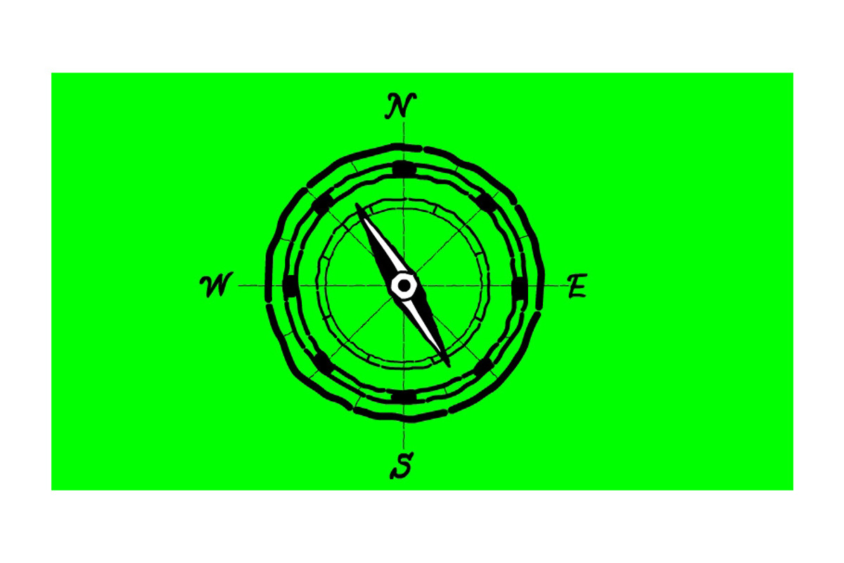 Animation Navigation Compass Drawin, a Graphic by patrimonio | Creative ...