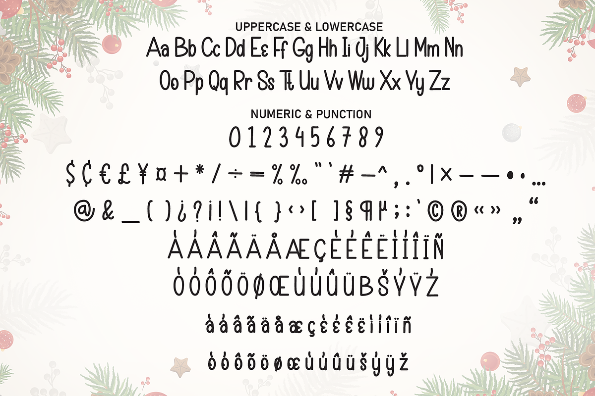 Merry Christmas | Script Font, a Script Font by Scratchones (Photo 7 of 8)
