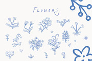 WONDERS IN BLUE. Line art, a Decorative Illustration by annartdreams (Thumbnail 8 of 9)
