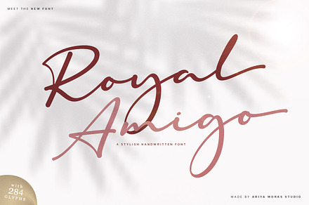 Royal Amigo | Modern Script Font