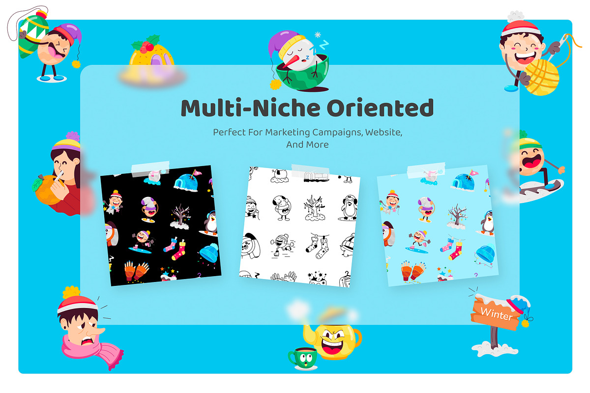 Animated Winter Stickers, an Emoji Icon by Vectors Market (Photo 4 of 7)