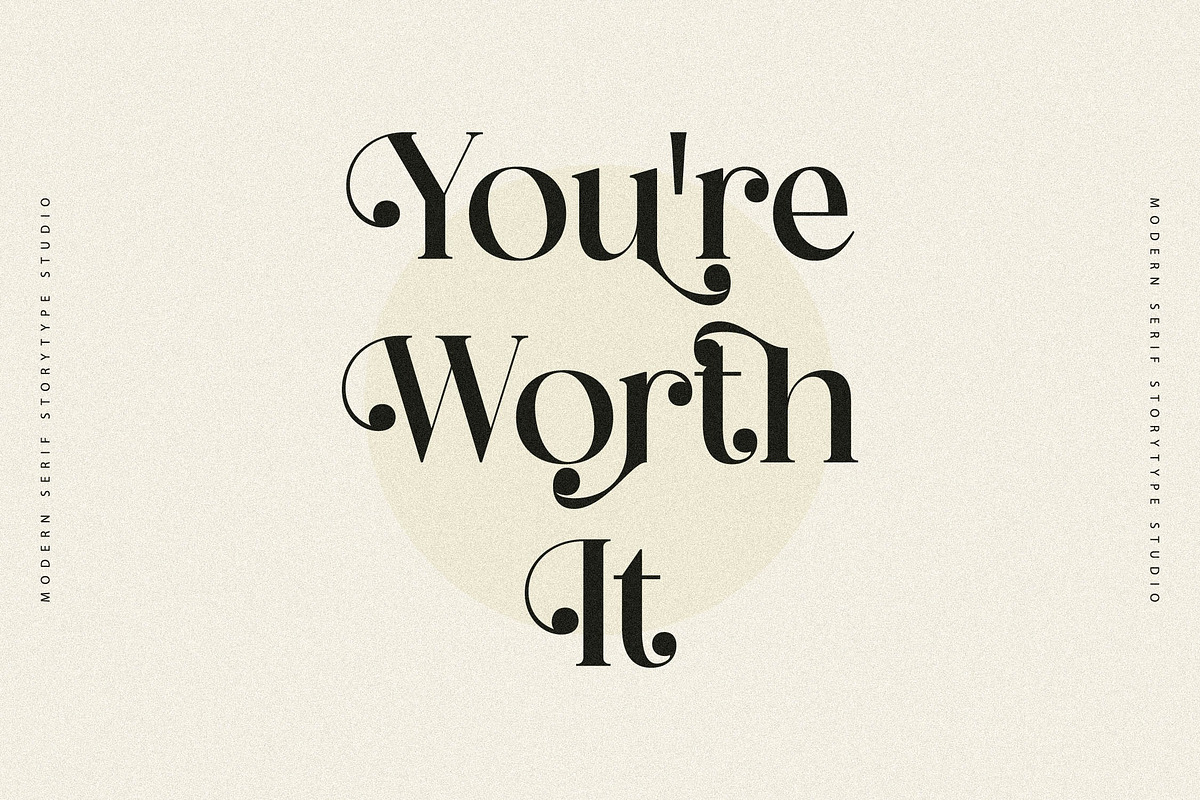 Qelrage Modern Serif Font, a Serif Font by Storytype Studio (Photo 7 of 15)