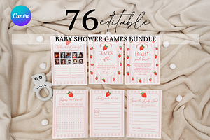 Girl Berry First Shower Games, a Templates & Theme by Digital_Mind