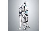 Robots, a Technology Illustration by iLexx (Thumbnail 1 of 2)