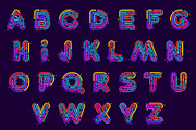 Neon color font, a Font by kaer_shop (Thumbnail 2 of 5)