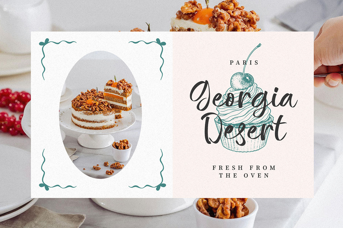 Agatta Bluebell a Handwritten Font, a Handwritten Font by RantautypeStudio (Photo 13 of 15)
