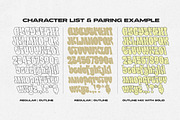 Beardvans - Throw-Up Graffiti Font, a Sans Serif Font by Typia Nesia (Thumbnail 11 of 12)