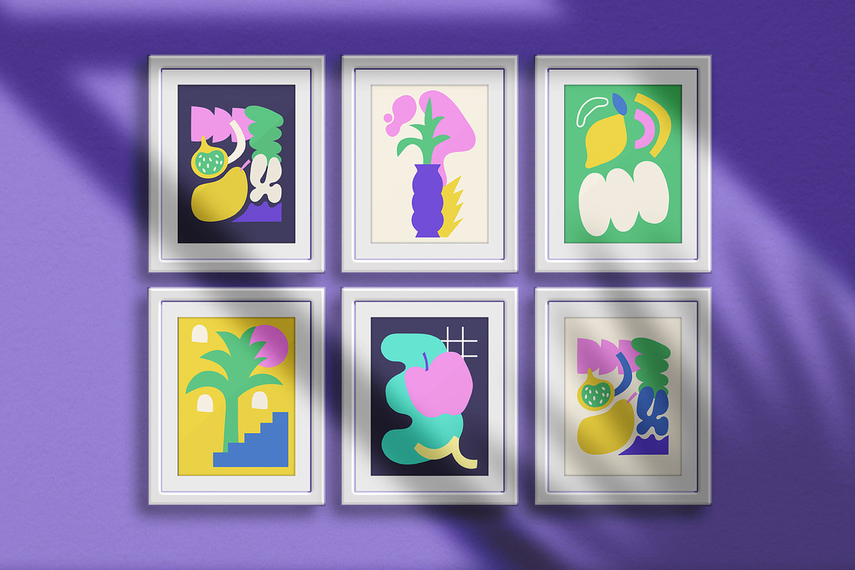 Funky shapes. Abstract Collection, a Decorative Illustration by Oliana Moroz (Photo 3 of 23)