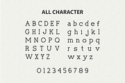 Yorkyra Classic Typewritter Font, a Serif Font by Vadovastd (Thumbnail 2 of 8)