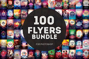 100+ Flyer Templates - Mega Bundle