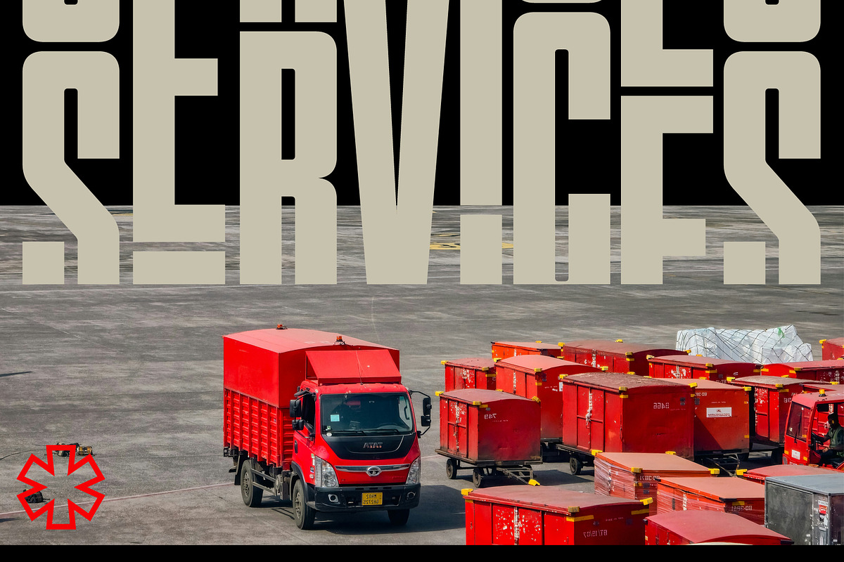 Brutali: Industrial Display Font, a Sans Serif Font by ANDR35 (Photo 6 of 7)