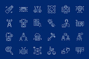 Networking Icon Collection, an Outline Icon by Prosymbols (Thumbnail 7 of 7)