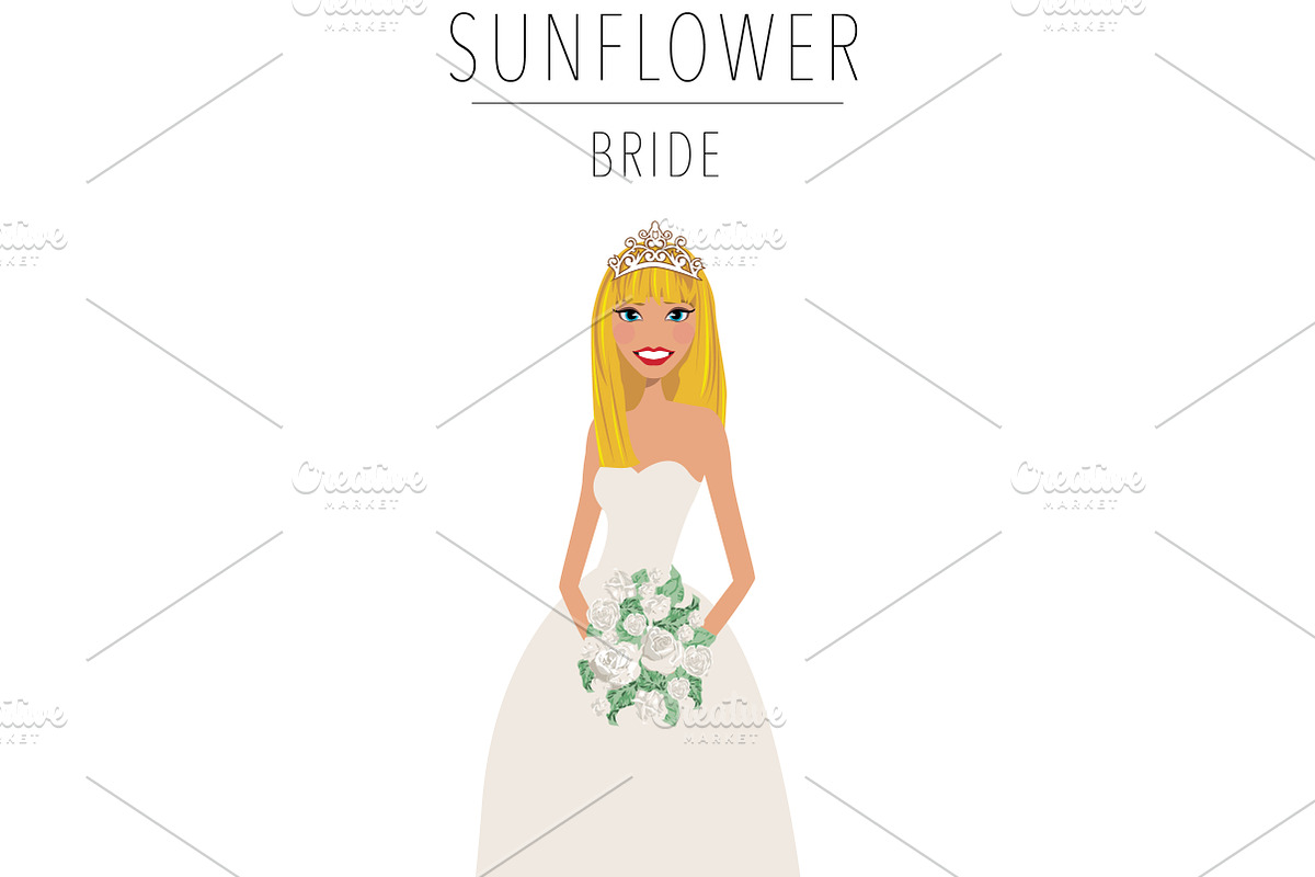 Bride Portrait Creator | Wedding Art, a Person Illustration by Lauren Lesley Studio (Photo 26 of 29)