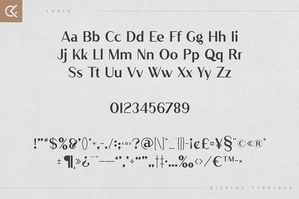Ludic - Display Vintage Font, a Font by Only Fonts (Photo 8 of 10)