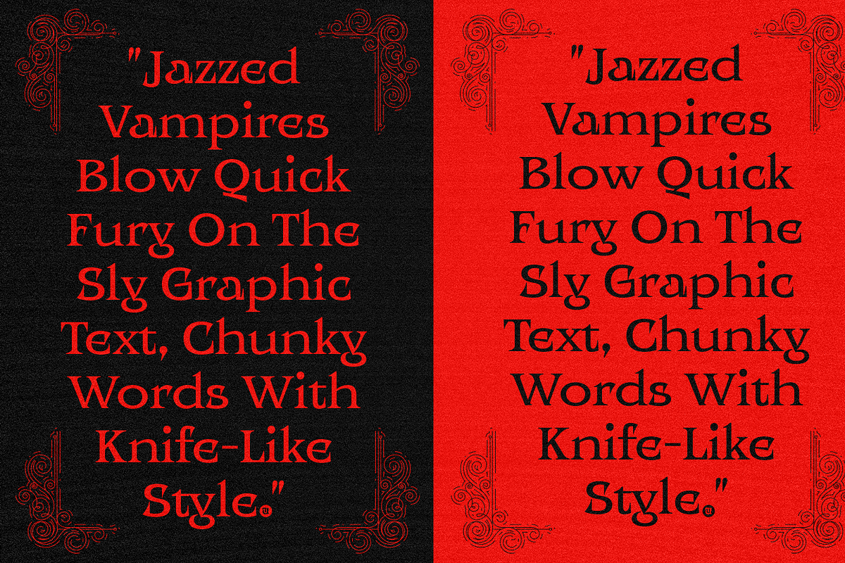 UT Shadigo - A Sharp Display Font, a Serif Font by Universitype (Photo 3 of 14)