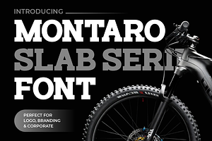 Montaro Corporate Slab Font