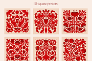 Modern Folk | vector clipart, a Decorative Illustration by dariikos (Thumbnail 18 of 36)