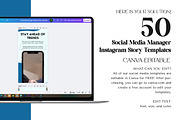 Social Media Manager Instagram Story, a Social Media Template by Snapybiz (Thumbnail 2 of 10)