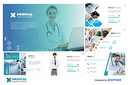 Medical Powerpoint Template, a Presentation Template by Premast (Thumbnail 4 of 11)