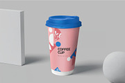 16 oz Paper Coffee Cup Mockups, a Cups & Container Mockup by megostudi0 (Thumbnail 4 of 7)
