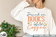 Book Lover Retro SVG Bundle ,Book, a Graphic by akazaddesign (Thumbnail 7 of 13)