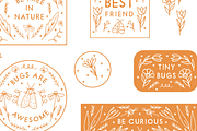 Hand Illustrated Floral Badges, a Graphic by Mere Hunter (Thumbnail 4 of 6)