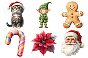 Retro Christmas Sublimation Bundle, an Illustration by Daily.Designs (Thumbnail 4 of 5)