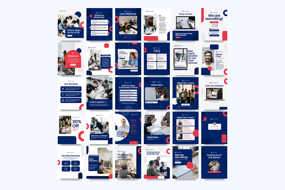 Canva Social Media Templates, a Social Media Template by Studio B | Canva Template (Photo 8 of 13)