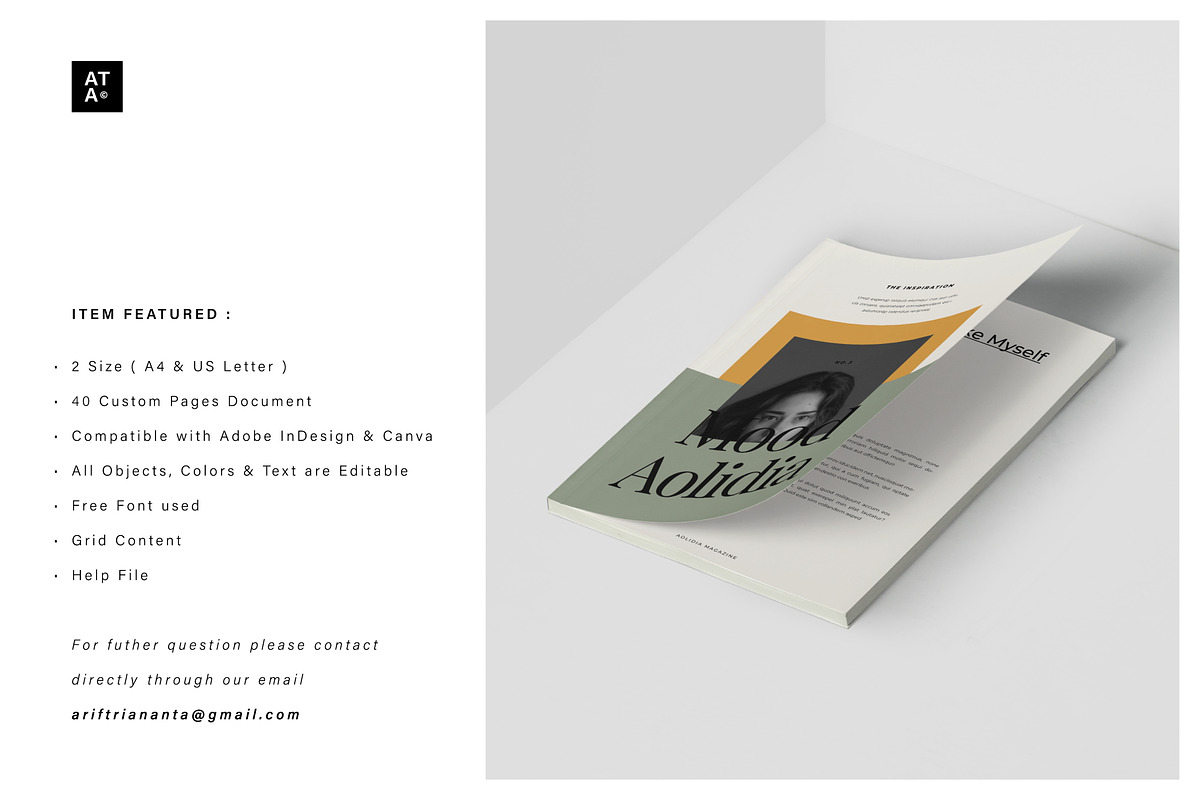 AOLIDIA Editorial Lookbook, a Magazine Template by Arif Tri Ananta (Photo 12 of 14)