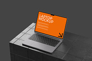 Laptop Mockup, a Mac Mockup by Lxadesign (Thumbnail 12 of 13)