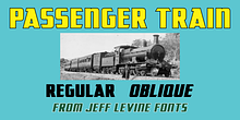 Passenger Train JNL