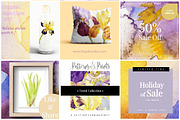 TheArtsyIrisCollection-Clipart, an Illustration by watercolorwild.graphics (Thumbnail 2 of 13)