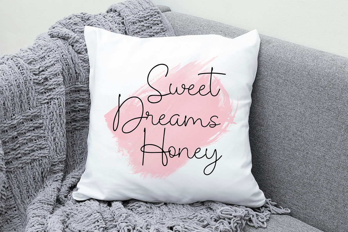 Graceful Line - Monoline Script, a Handwritten Font by Soey Studio (Photo 7 of 8)