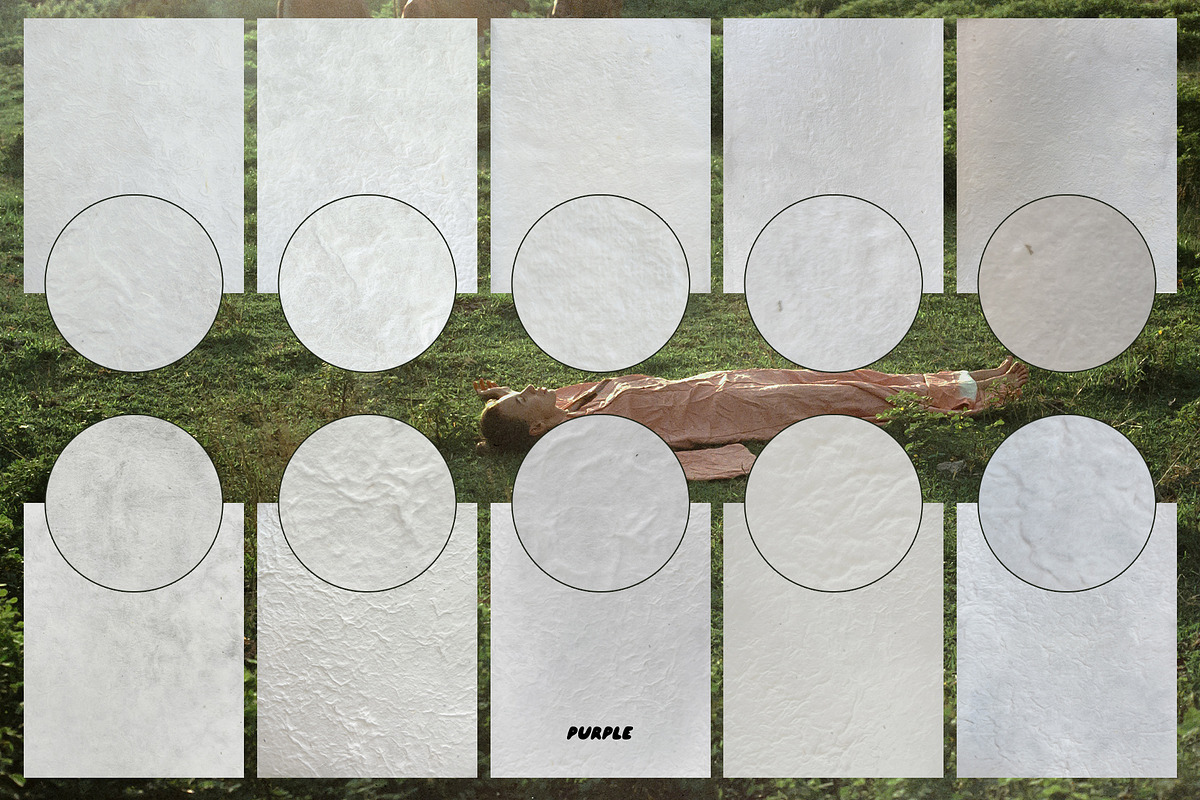 Handmade Paper Textures, a Background Graphic by Purple (Photo 8 of 22)