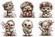 Whimsical Spring Animals Clipart, an Illustration by Craft Nest (Thumbnail 4 of 11)