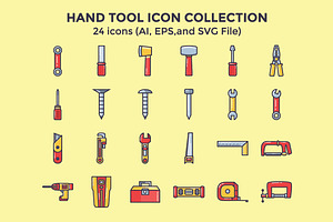 Hand Tool Icon Collection