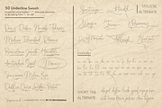 Vesperiand Handwriting Font, a Handwritten Font by Letterhanna Studio (Thumbnail 10 of 13)