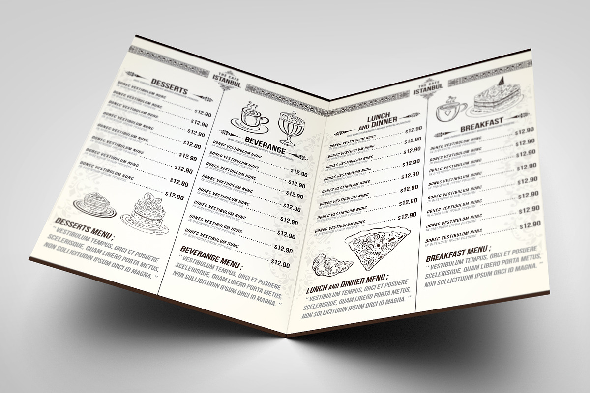 Cafe Menu Pack 01, a Brochure Template by fatihakdemir (Photo 4 of 5)